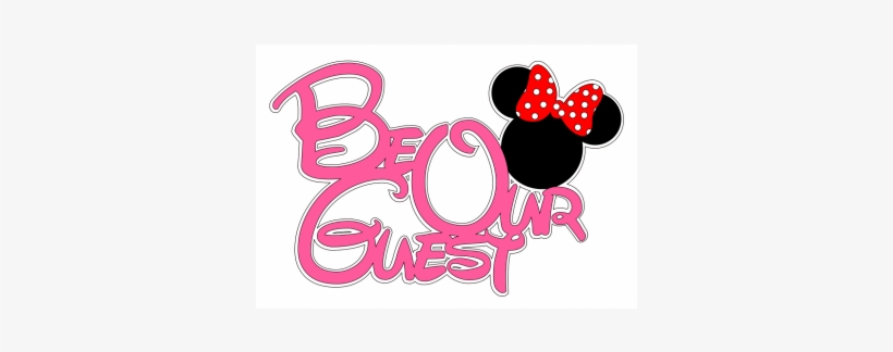 Be Our Guest - Die Cutting, transparent png download