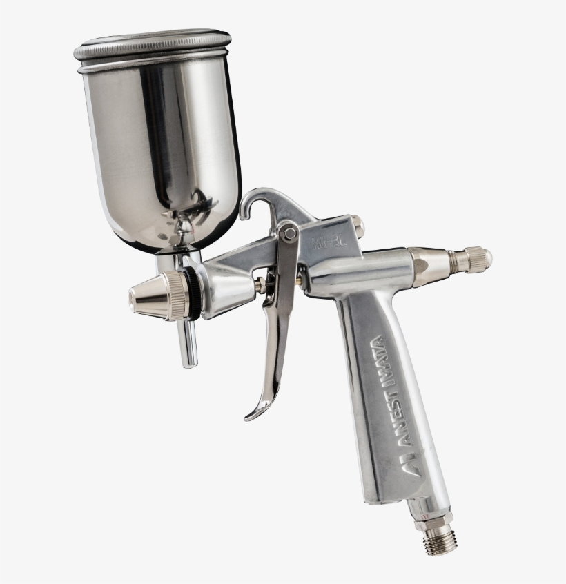 Anest Iwata Rg 3 Spray Gun With Pc 61 Cup - Spray Painting, transparent png download