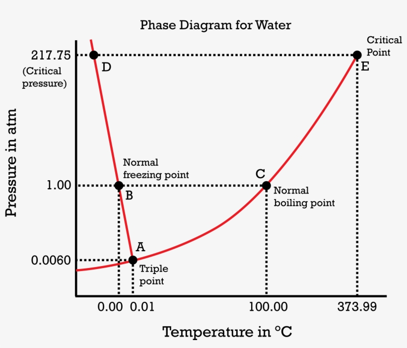 Further Reading - - Phase Diagram Of Water, transparent png download