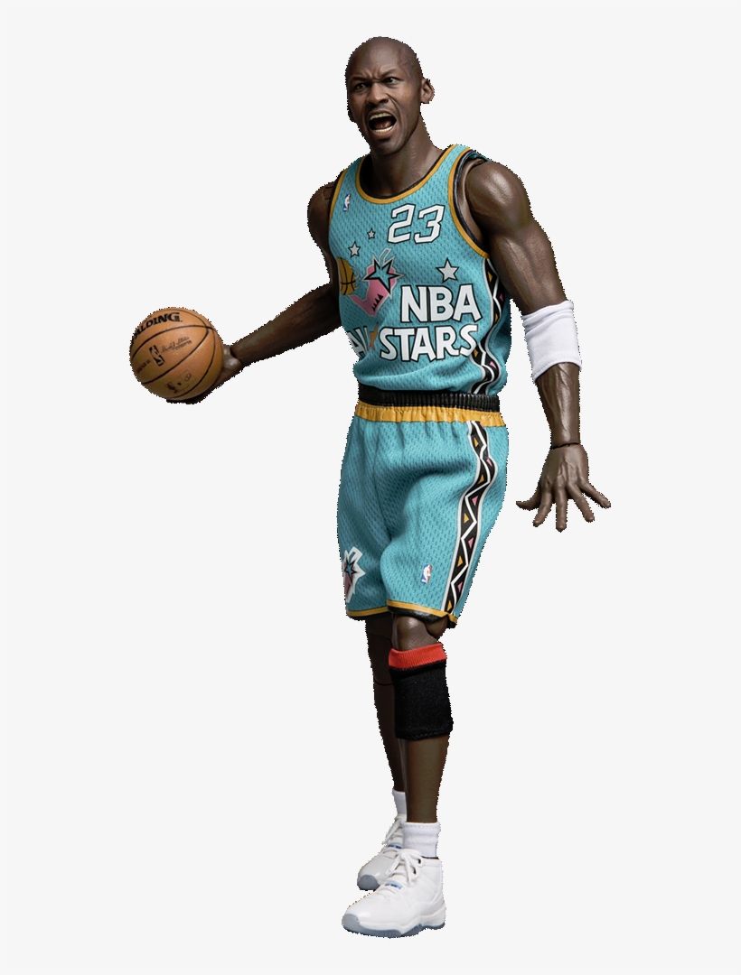 Michael Jordan 1996 All Star Game 1/6th Scale Action - Enterbay Nba Michael Jordan 1996 All-star Game 1:6, transparent png download