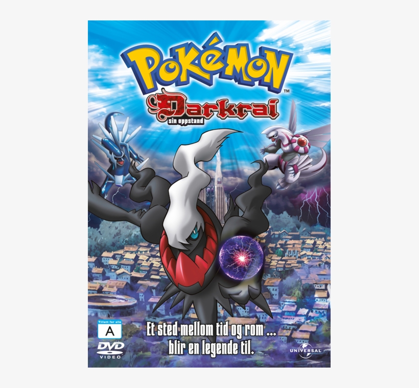 Darkrai Sin Oppstand - Pokémon The Rise Of Darkrai Dvd, transparent png download