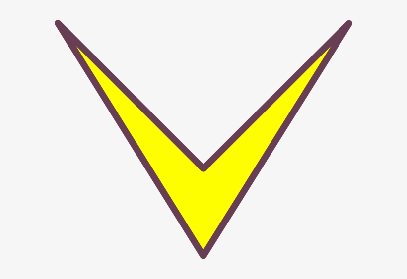 Yellow Arrow Down Clip Art Transparent Background Yellow Arrow Png PNG Image Transparent PNG