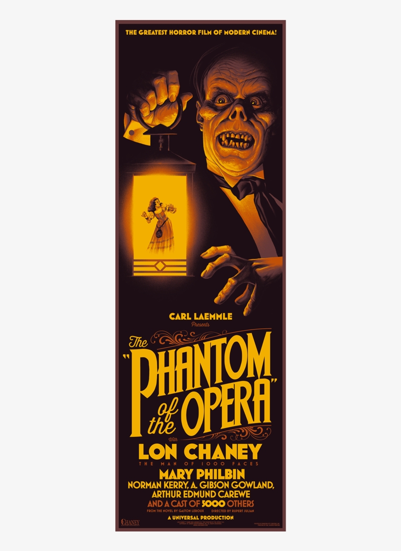 Phantom Of The Opera - Phantom Of The Opera Insert Poster, transparent png download