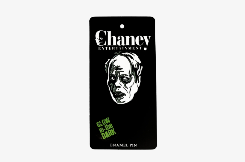 Cream & Black Enameled Metal Phantom Of The Opera Lapel - Halloween 2 Michael Myers Glow In The Dark Enamel Pin,, transparent png download
