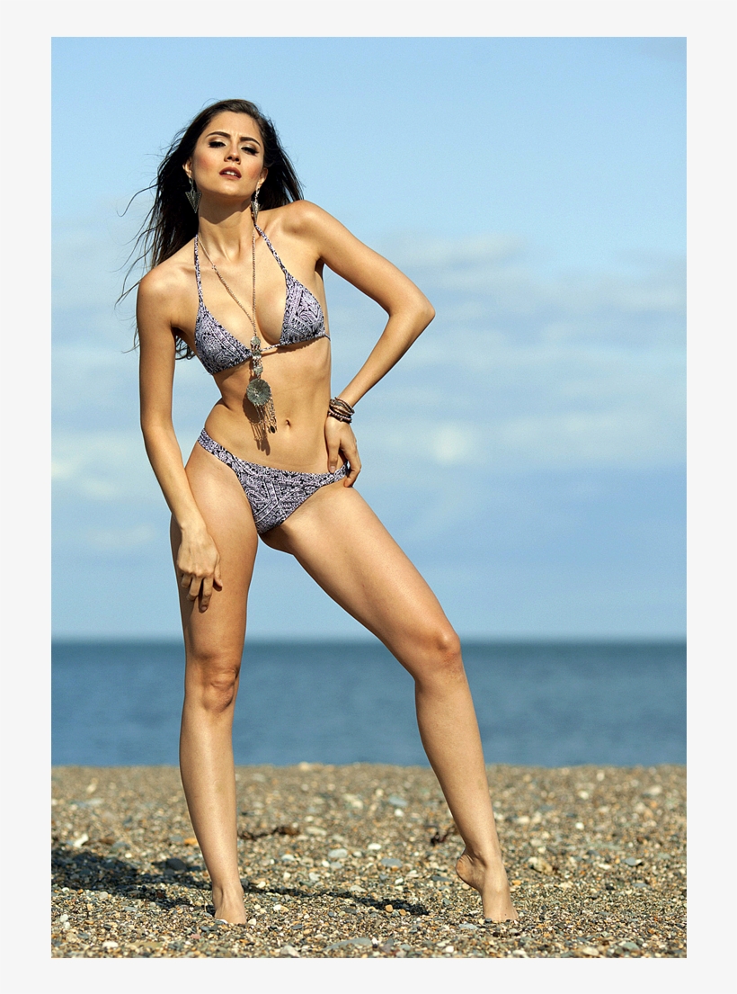 Bomb Shell Thong Bikini Mehndi - Thong, transparent png download