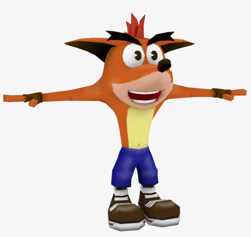 Crash Tag Team Racing Crash Bandicoot Japanese - Crash Tag Team Racing Baby Crash, transparent png download