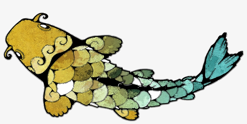 Japanese Koi Png, transparent png download