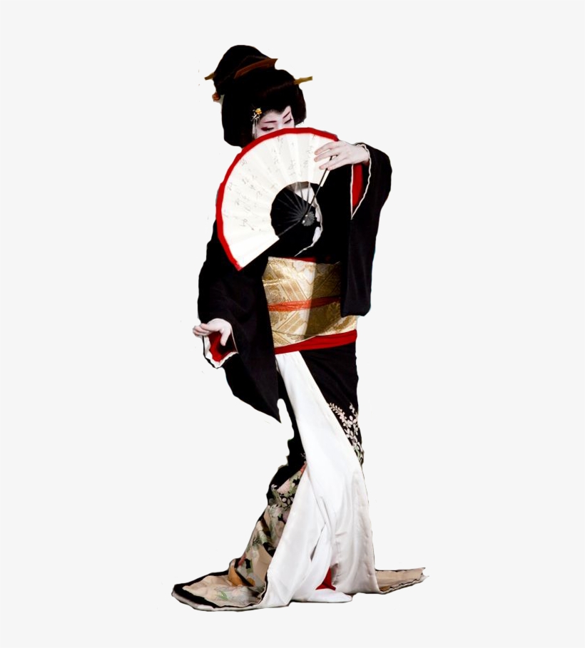 Japanese Transparent Geisha - Japanese Culture Transparent, transparent png download