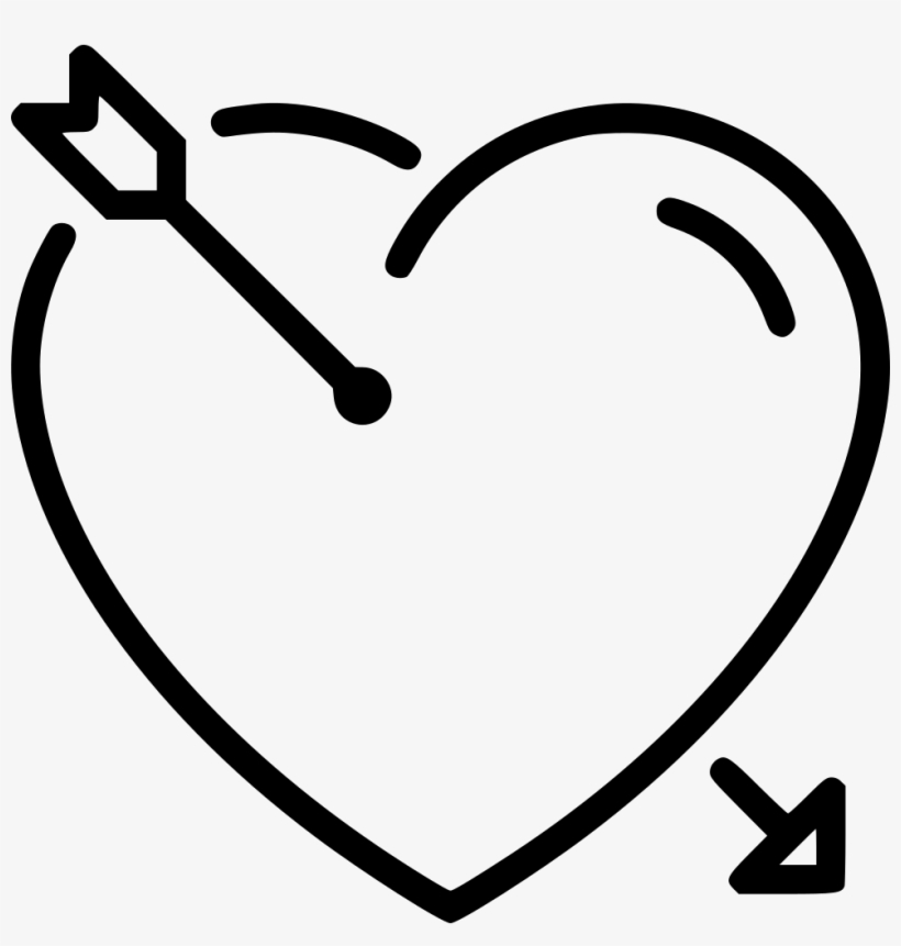 Heart Arrow - - Icon, transparent png download