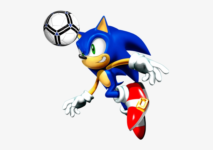 Mcdonalds Happy Meal Footballsoccer Render - Sonic The Hedgehog Jumping, transparent png download