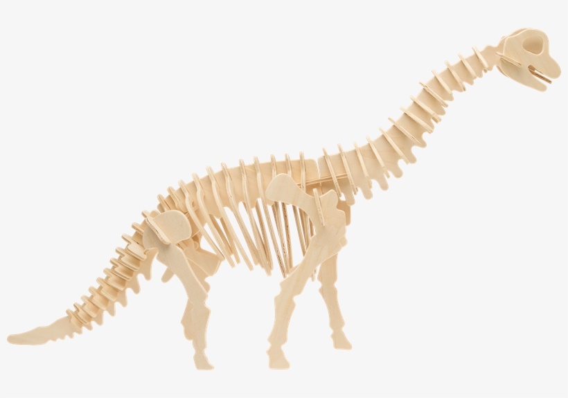 Pusle Sammen En Brachiosaurus Av Tre - Tyrannosaurus, transparent png download