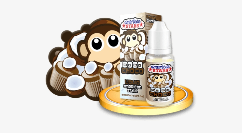 As Productpicture Coco Choco-532x400 - American Stars E Liquid, transparent png download