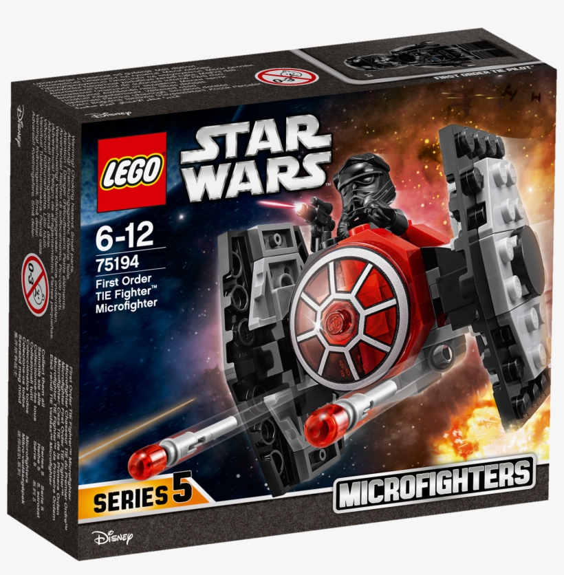 Star Wars 75194 First Order Tie ,, , Large - Lego Star Wars 75194, transparent png download