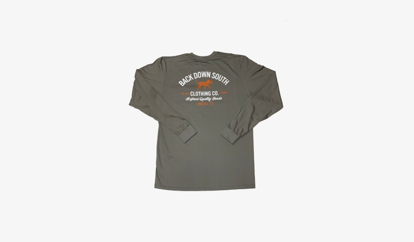 Refined Goods Long Sleeve- Gunsmoke - Sleeve, transparent png download