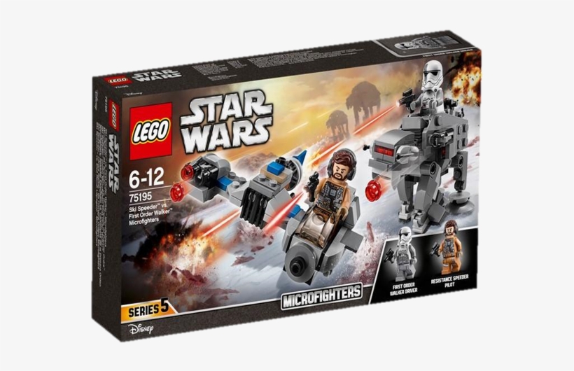 First Order Walker™ Microfighters - Lego 75195, transparent png download
