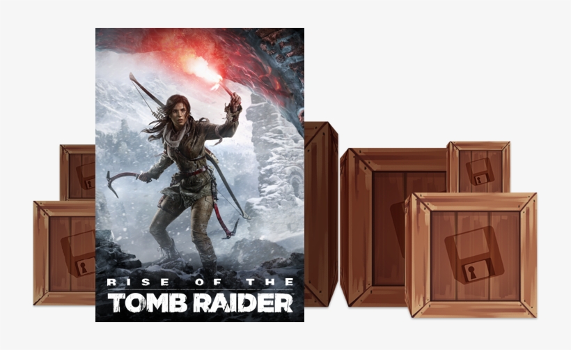 Humble Bundle Rise Of Tomb Raider - Tomb Raider 2018 Hud, transparent png download