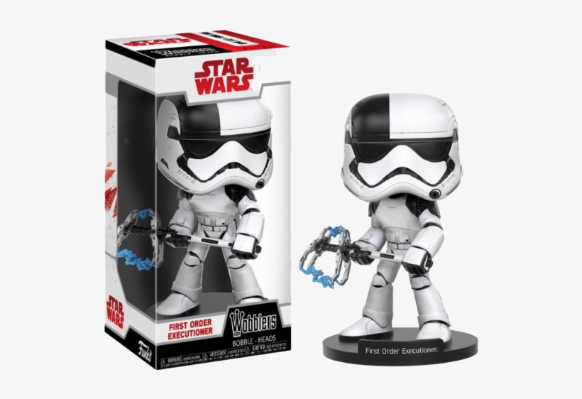 Funko Wobblers Star Wars The Last Jedi - First Order Executioner Funko, transparent png download