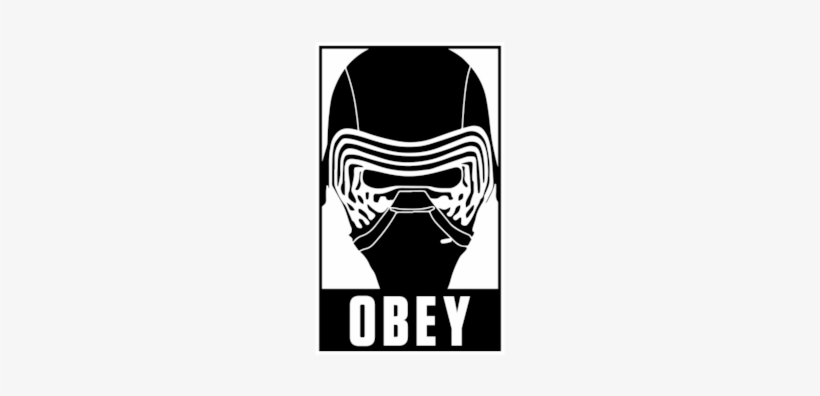Obey First Order - Kylo Ren Helmet Mickey Ears, transparent png download