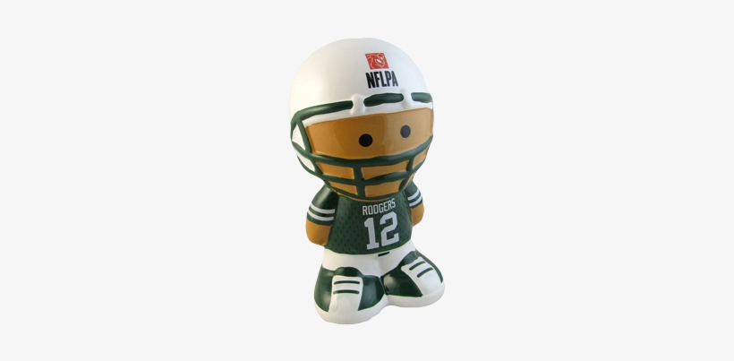 Aaron Rodgers Ceramic Bank 8"h 3 Pc Min - Figurine, transparent png download