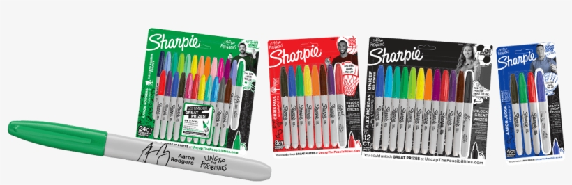 Sharpie Permanent Marker Fine Tip 8 Pack 31992, transparent png download