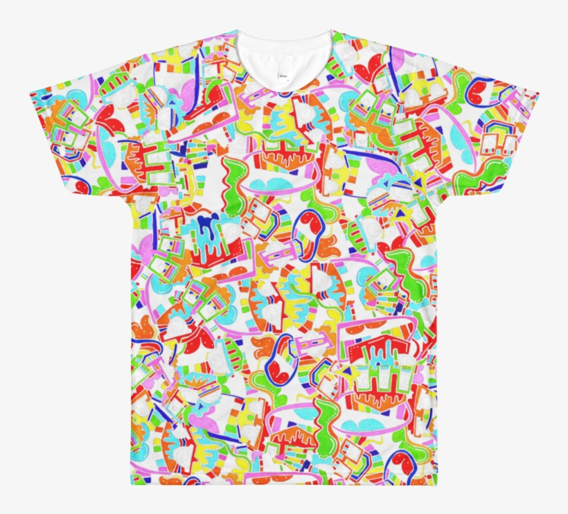 Image Of Yetta Tee - T Shirt Full Of Emjois, transparent png download