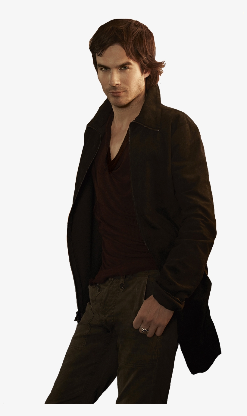 Ian In Brown Set - Diario De Um Vampiro, transparent png download