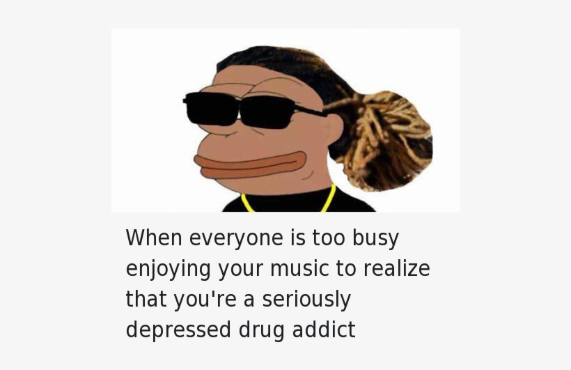 Drugs, Future, And Music - Pepe The Frog Future, transparent png download