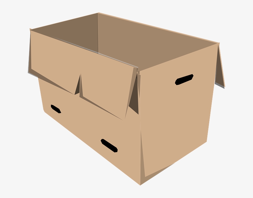 Box, Paper, Open, Containers, Container, Books, Boxes - Big Box Clip Art, transparent png download