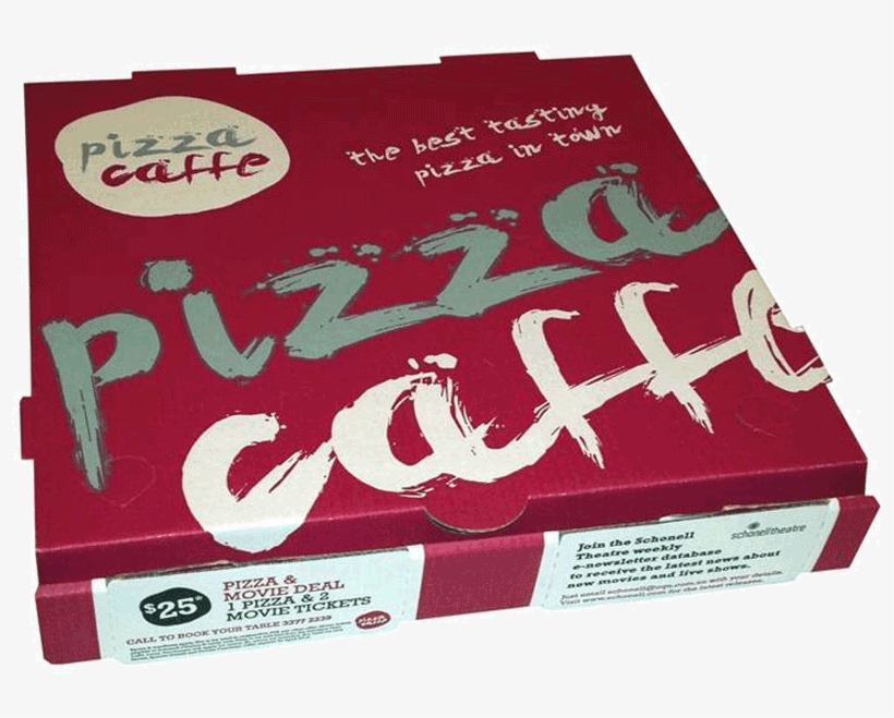 Custom Print Pizza Boxes - Pizza Box Design Png, transparent png download