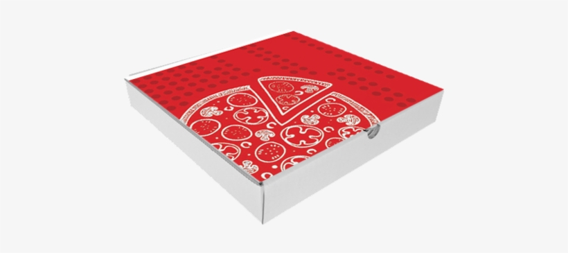 12" Pizza Box Plain - Paisley, transparent png download
