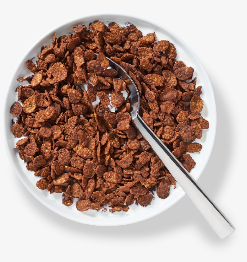 Chocolate Cereal Png - Cocoa Pebbles Bowl Png, transparent png download