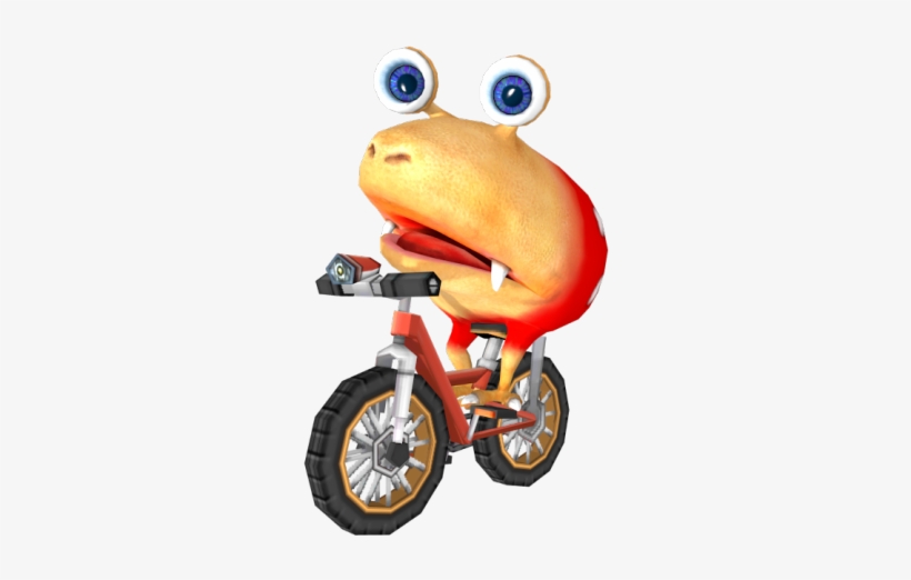 Png - Bulborb On A Bike, transparent png download
