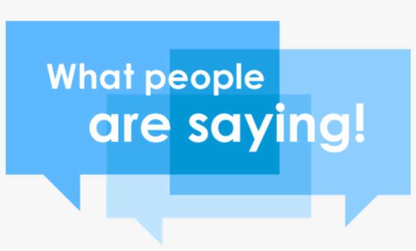 Testimonials What People Are Saying About Rising Sun - Testimonials Banner Blue, transparent png download