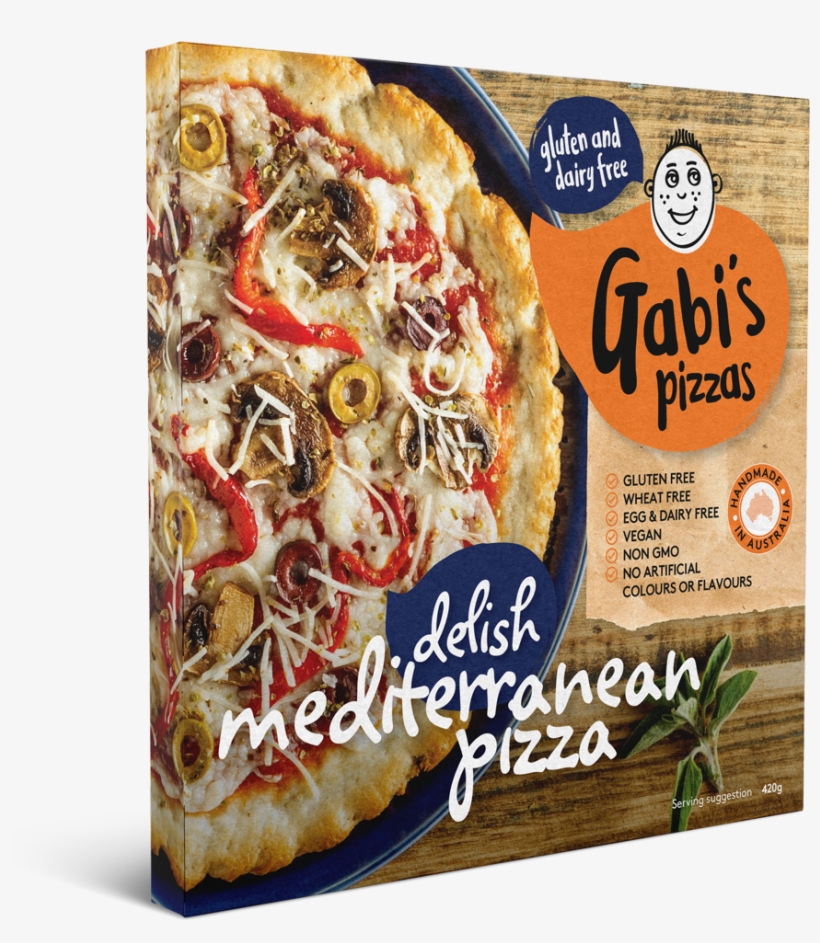 Gabis Pizzabox Mediterranean - Portable Network Graphics, transparent png download