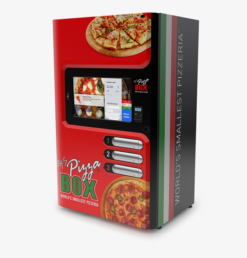 販賣機賣披薩、機器人做壽司 機器取代人力是未來趨勢？ - - Convenience Food, transparent png download