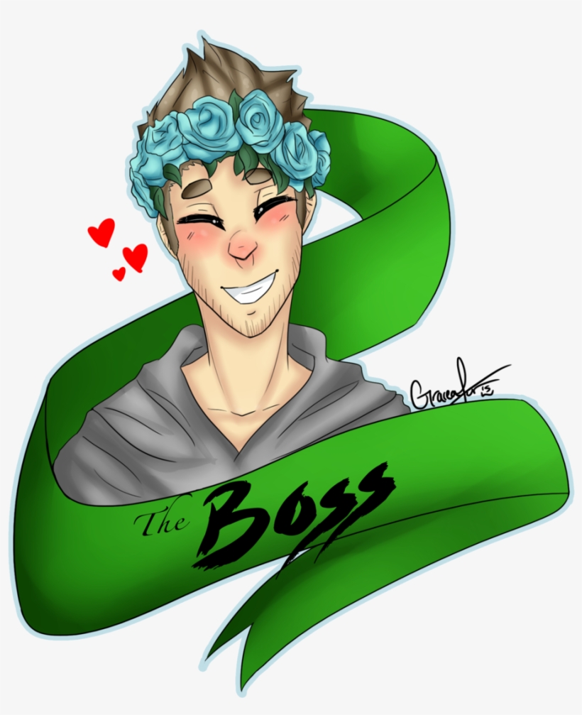 Jacksepticeye By Graceafur-d8oools - Jacksepticeye & Spiderman Fanart, transparent png download