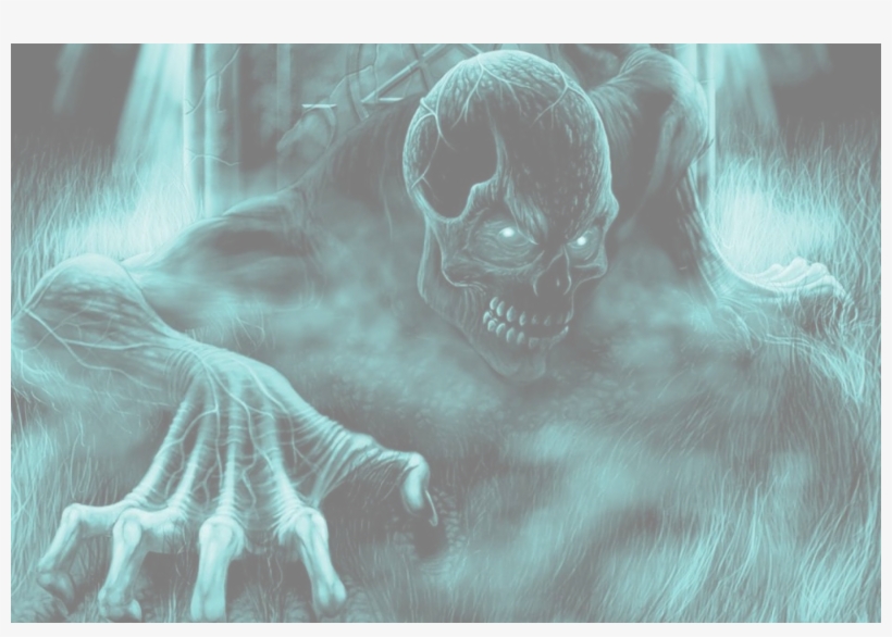 Skull Ghost Horror1 - Horror All Movie List, transparent png download