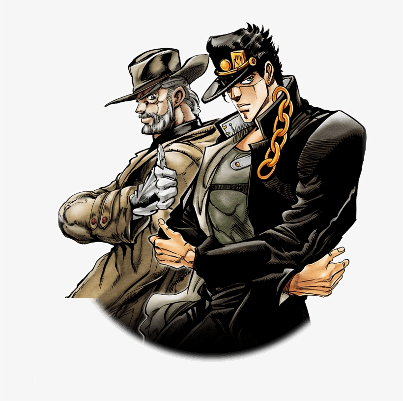 Unit Jotaro And Joseph - Joseph Jotaro, transparent png download
