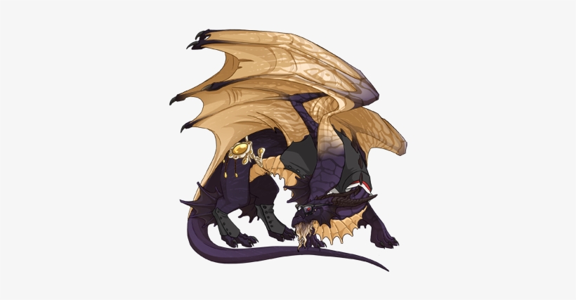 My Jacksepticeye Fandragon - Flight Rising Dark Blue Dragon, transparent png download