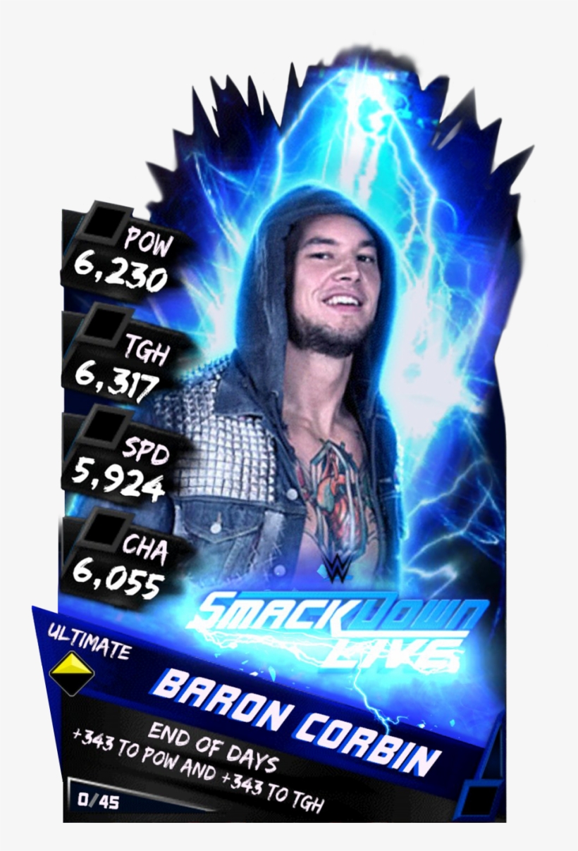 Baron Corbin Wwe Supercard Baron Corbin, Lone Wolf, - Wwe Supercard Ultimate Cards, transparent png download