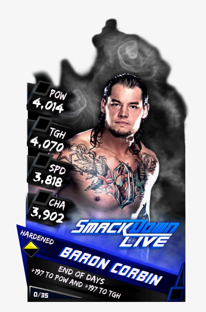 Wrestlemania Supercard Baroncorbin R10 Summerslam - Baron Corbin Wwe Supercard, transparent png download