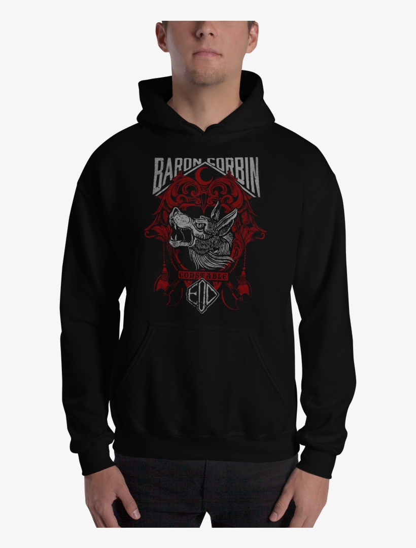 Baron Corbin "constable" Pullover Hoodie Sweatshirt - Hoodie, transparent png download