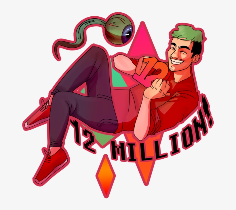 12 Mil Celebration Jacksepticeye By Boaintindahouse - Jacksepticeye, transparent png download