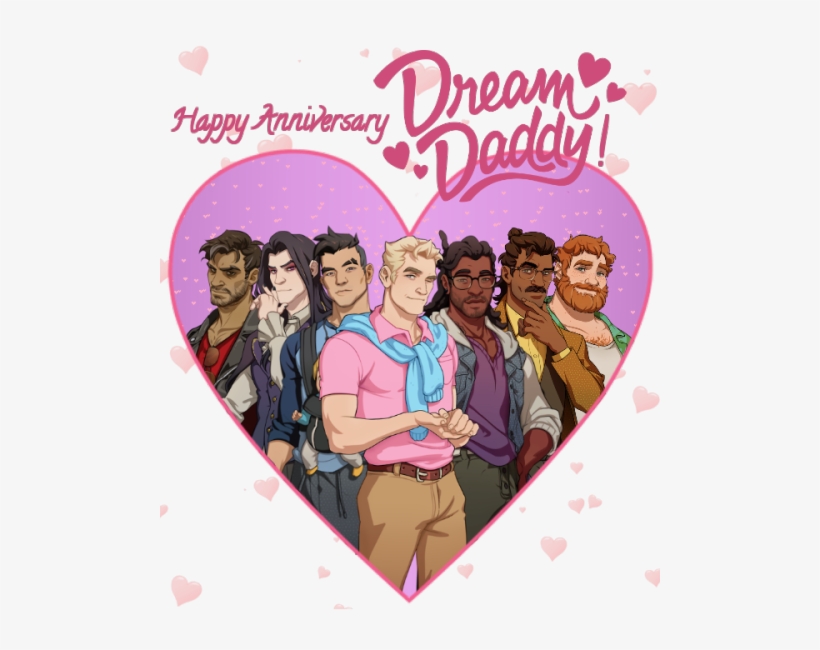Happy 1 Year Anniversary Dream Daddy - Anniversary, transparent png download