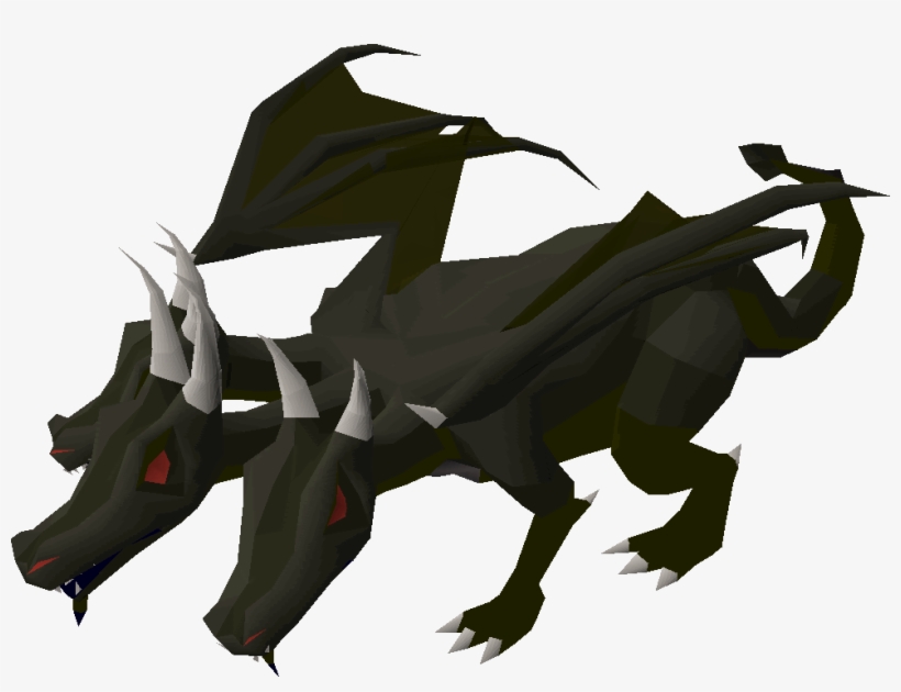 King Black Dragon - Runescape King Black Dragon, transparent png download