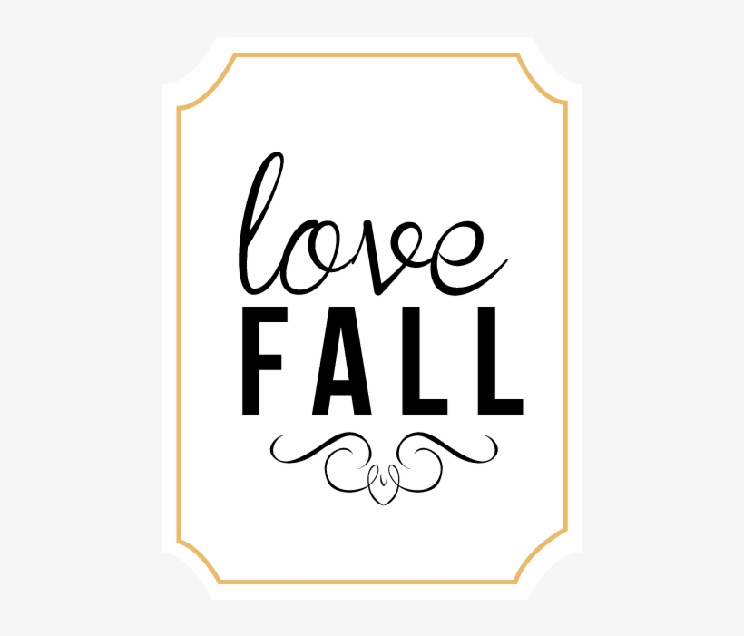 Fall-border “ - Love My Boyfriend, transparent png download