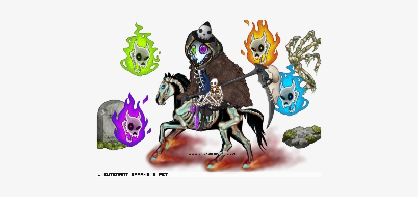 ""spooky Scary Skeletons"" By Lieutenant Sparks - Cartoon, transparent png download