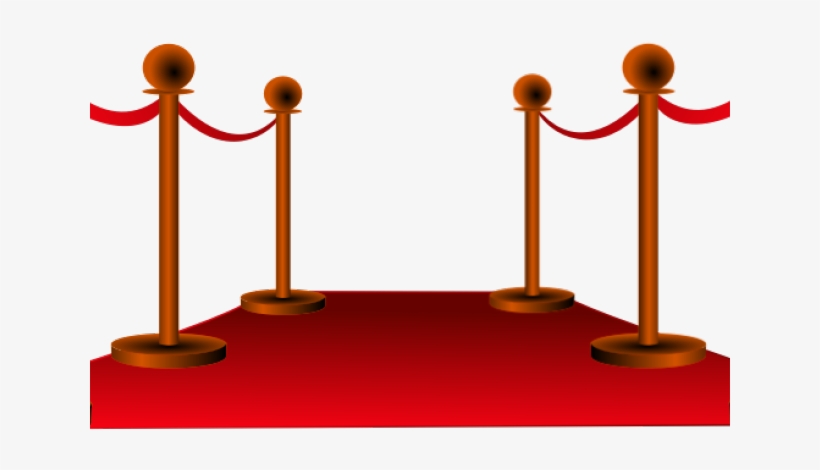 Hollywood Star Clipart - Red Carpet Png, transparent png download