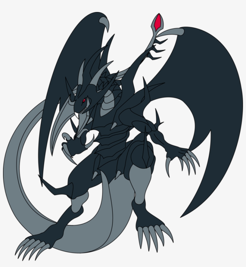 Red Eyes Clipart Dragon Red - Red Eyes Black Dragon Concept, transparent png download
