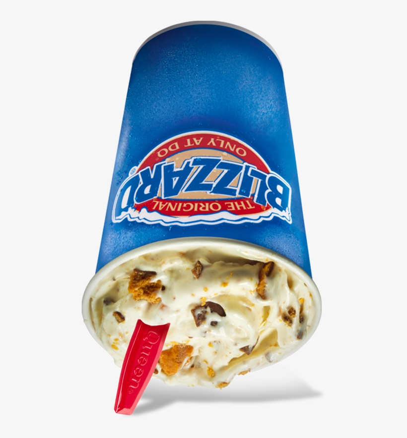 Butterfinger® Blizzard® Treat I Want One Tonight - Dairy Queen Skor Blizzard, transparent png download